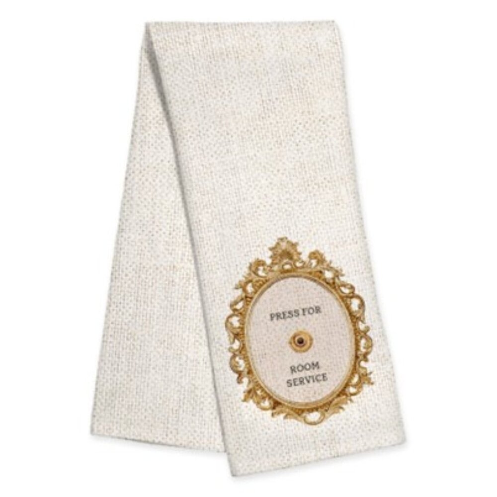 Press for Room Service Hand Towel